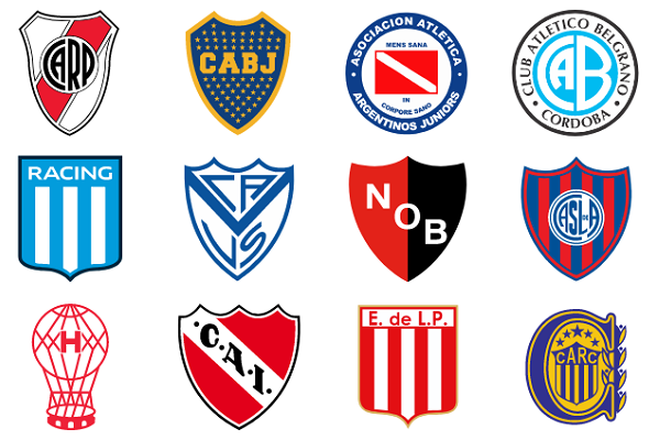 Football Club Crests in action.