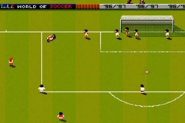 Greatest Football Video Games in action.