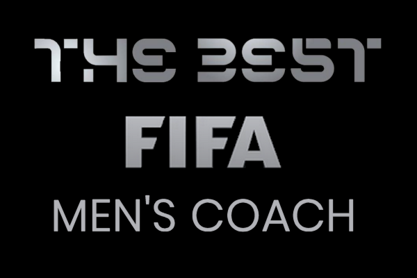 The Best FIFA Men's Coach in action.