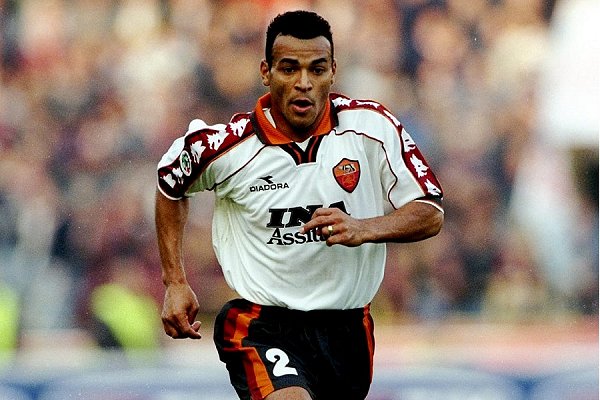 Cafu in action.