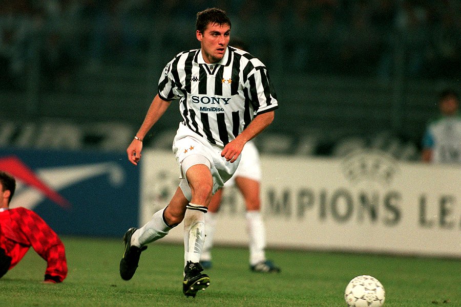 1996 Christian Vieri - Juventus v Manchester United