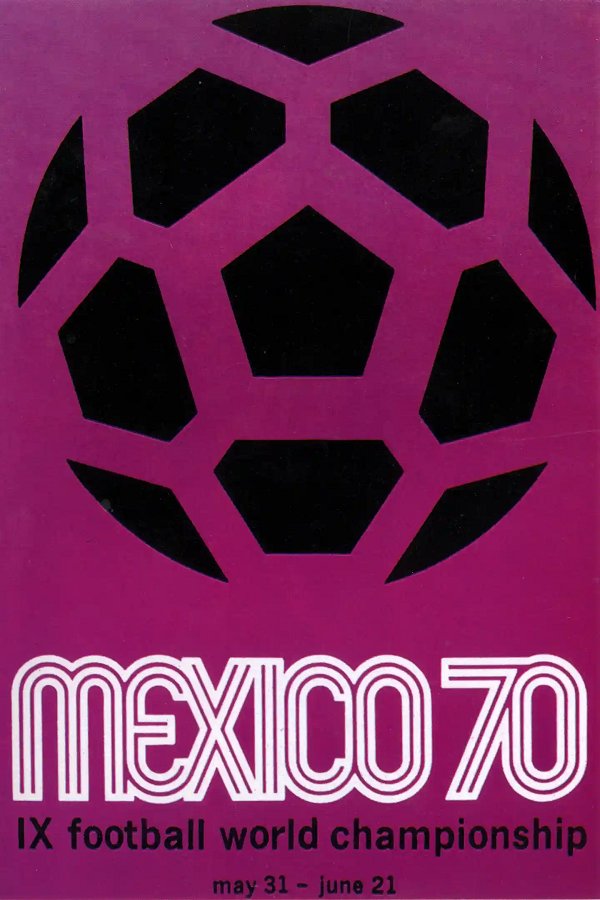 1970 World Cup Poster