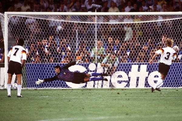 Italia 90 World Cup Final Andreas Brehme Penalty